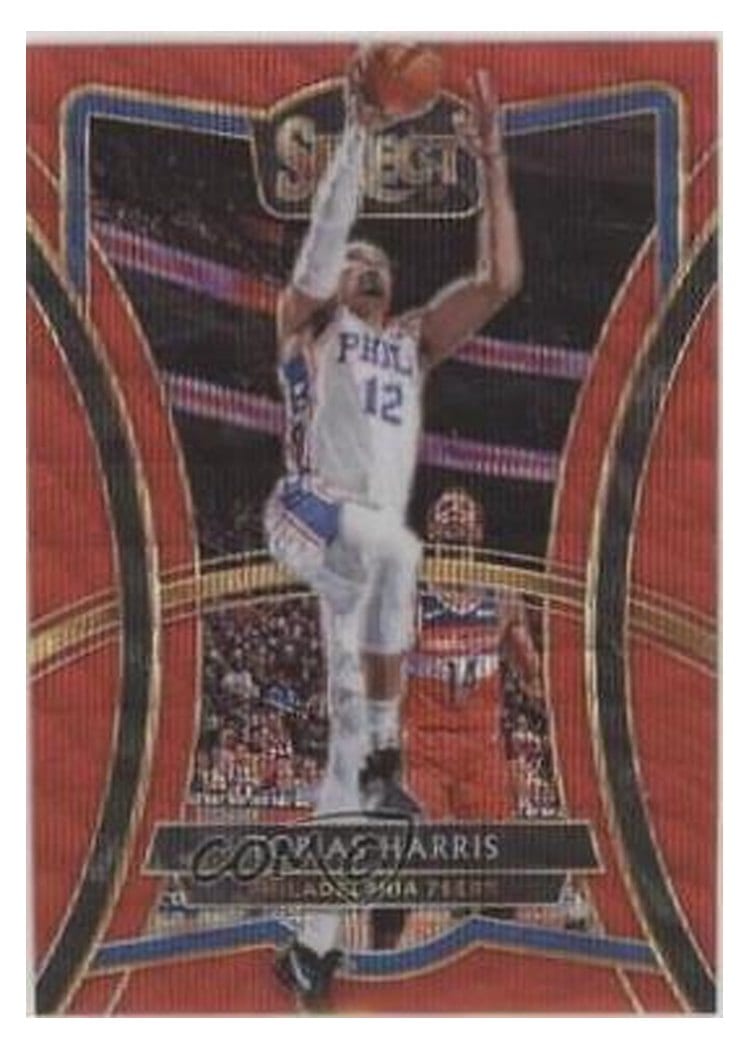 2019-20 Panini Select Base Set Tobias Harris #139 card