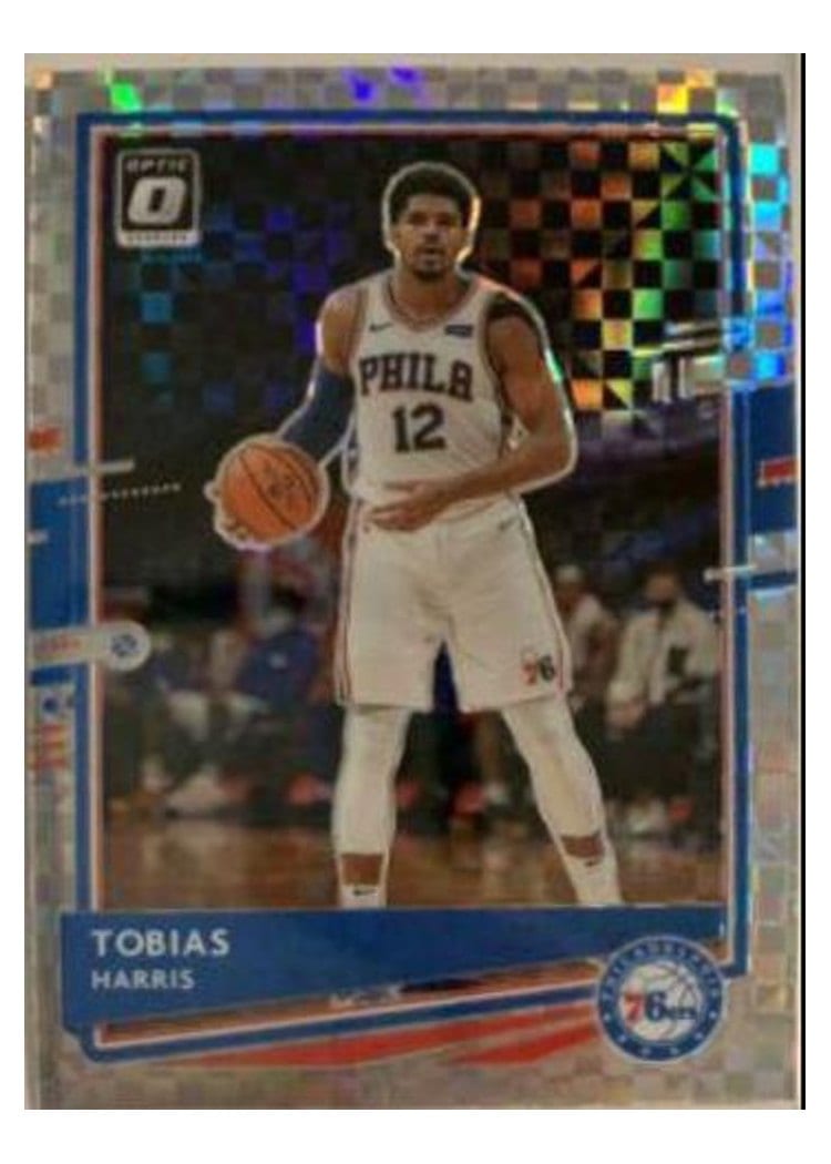 2020-21 Donruss Optic Base Set Tobias Harris #145 card