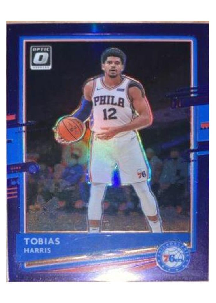 2020-21 Donruss Optic Base Set Tobias Harris #145 card