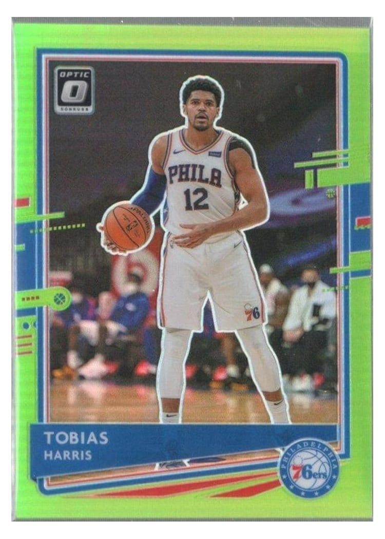 2020-21 Donruss Optic Base Set Tobias Harris #145 card
