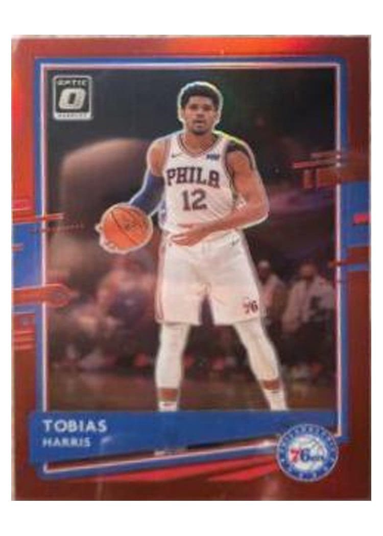 2020-21 Donruss Optic Base Set Tobias Harris #145 card