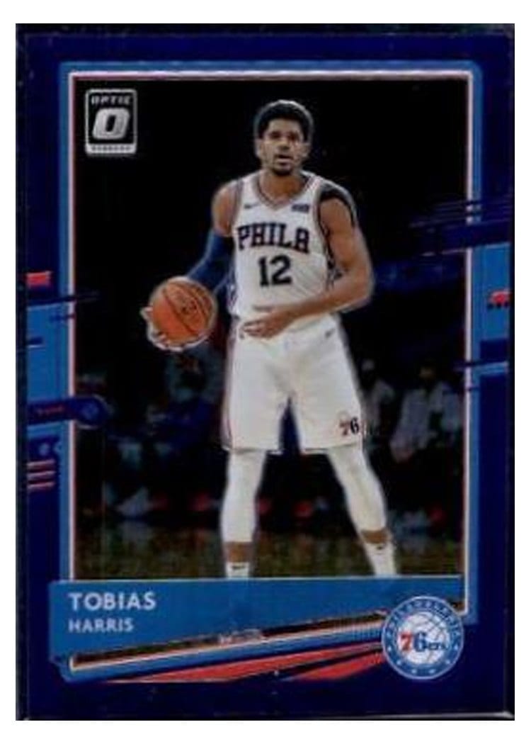 2020-21 Donruss Optic Base Set Tobias Harris #145 card