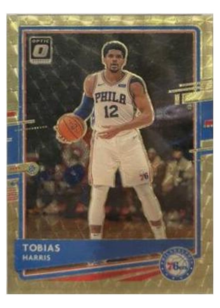 2020-21 Donruss Optic Base Set Tobias Harris #145 card