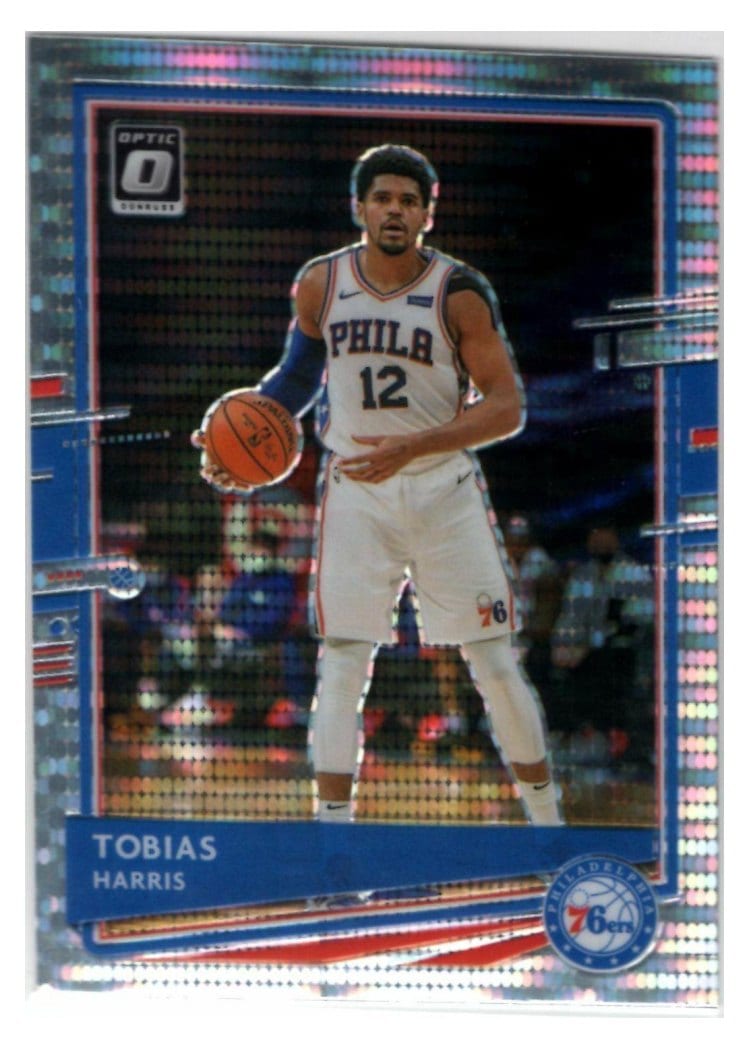 2020-21 Donruss Optic Base Set Tobias Harris #145 card