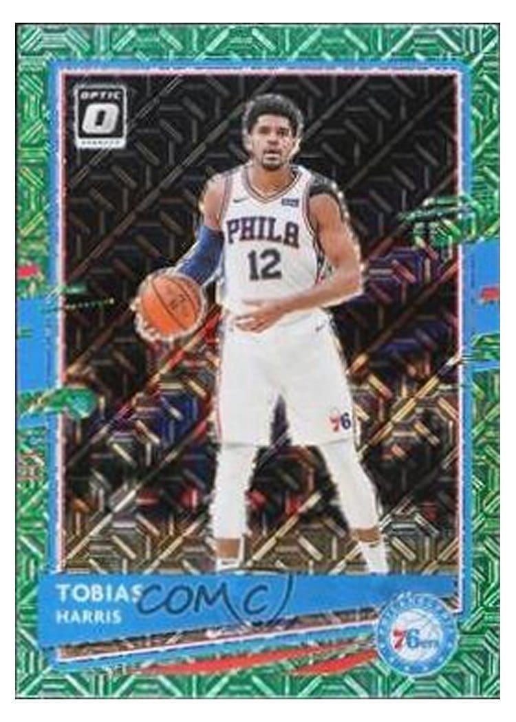 2020-21 Donruss Optic Base Set Tobias Harris #145 card