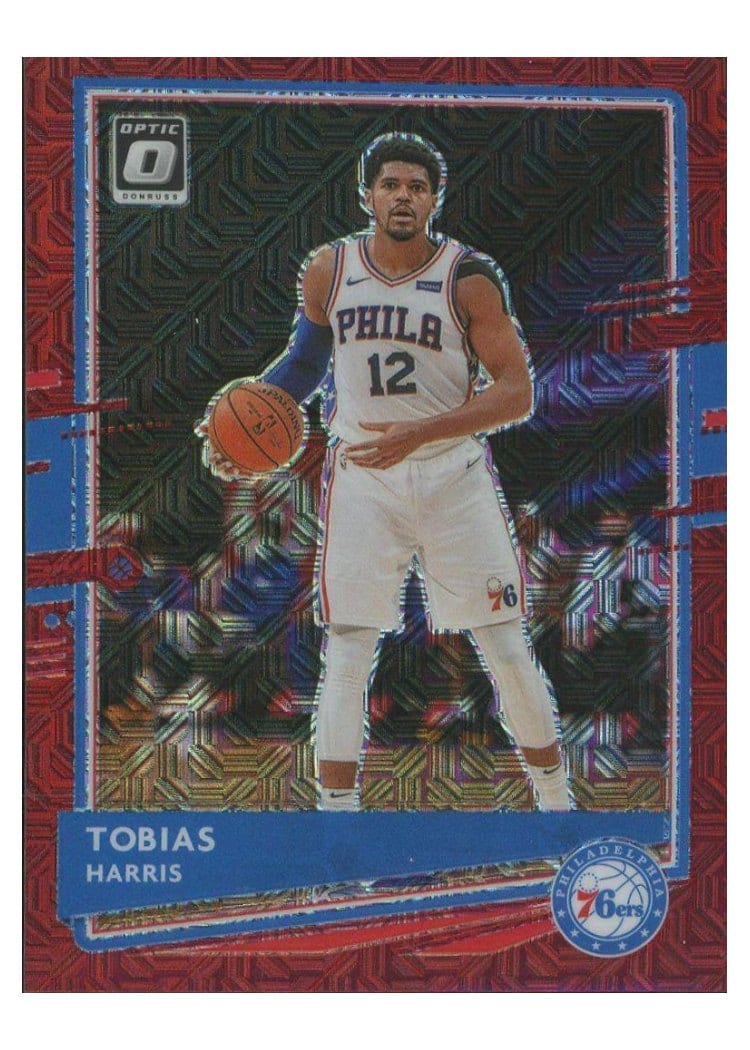 2020-21 Donruss Optic Base Set Tobias Harris #145 card