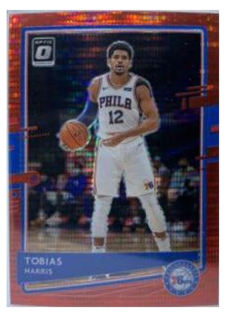 2020-21 Donruss Optic Base Set Tobias Harris #145 card