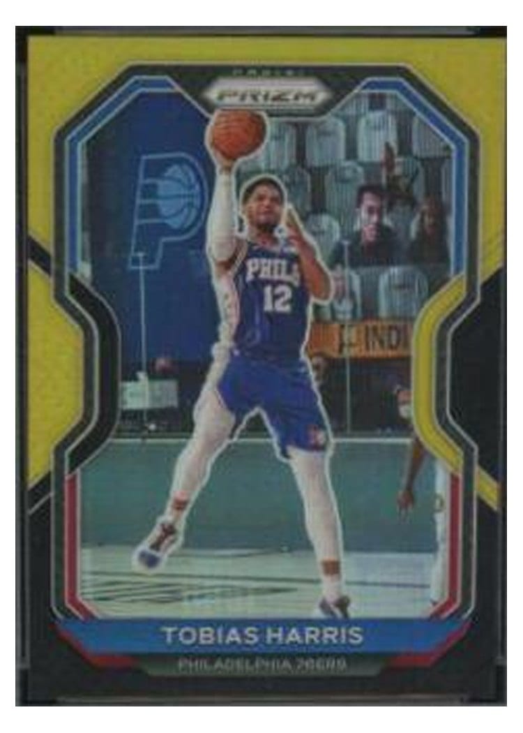 2020-21 Panini Prizm Base Set Tobias Harris #202 card