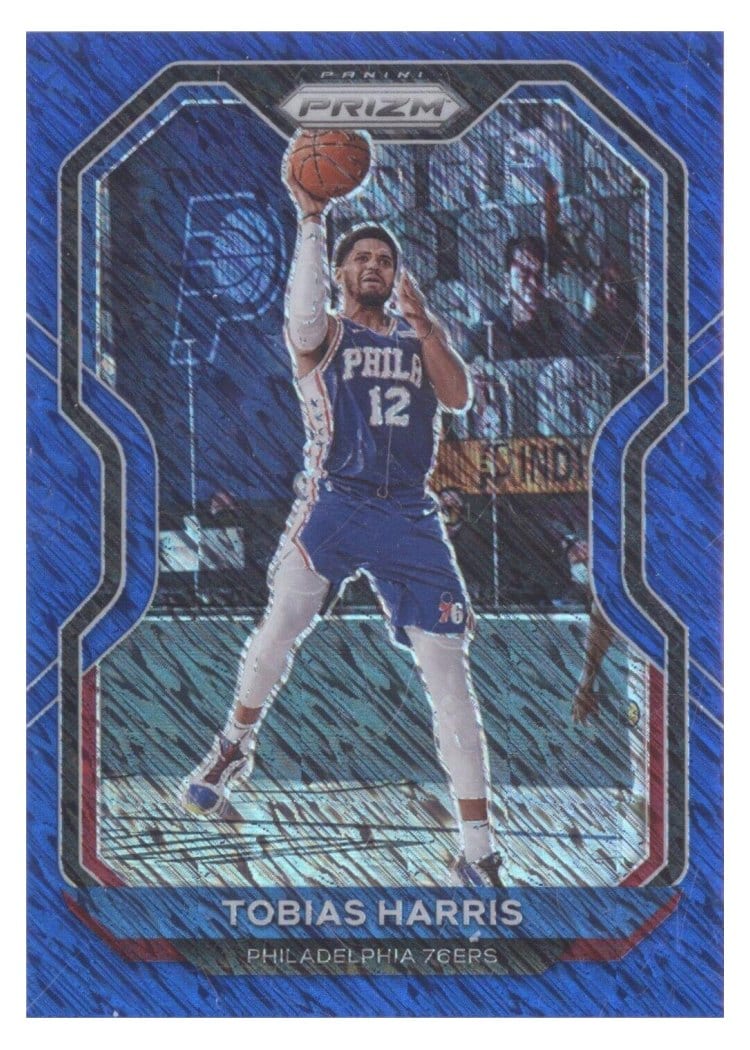 2020-21 Panini Prizm Base Set Tobias Harris #202 card