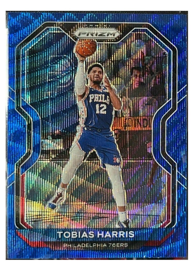 2020-21 Panini Prizm Base Set Tobias Harris #202 card