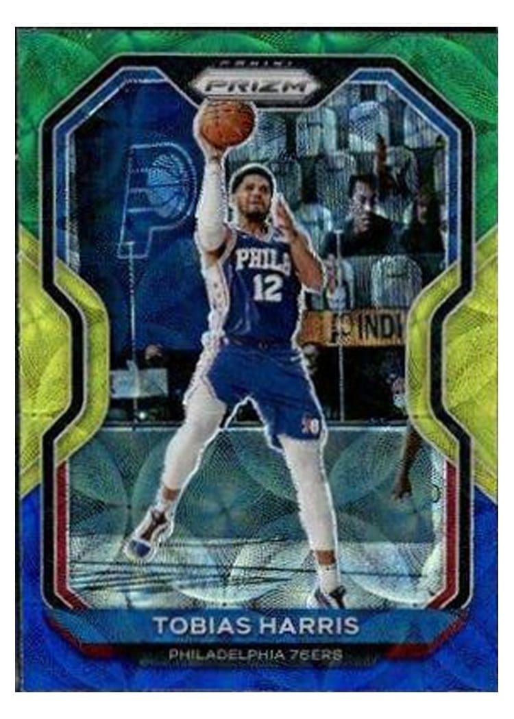 2020-21 Panini Prizm Base Set Tobias Harris #202 card