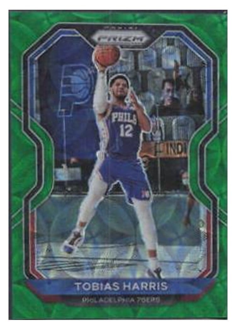 2020-21 Panini Prizm Base Set Tobias Harris #202 card