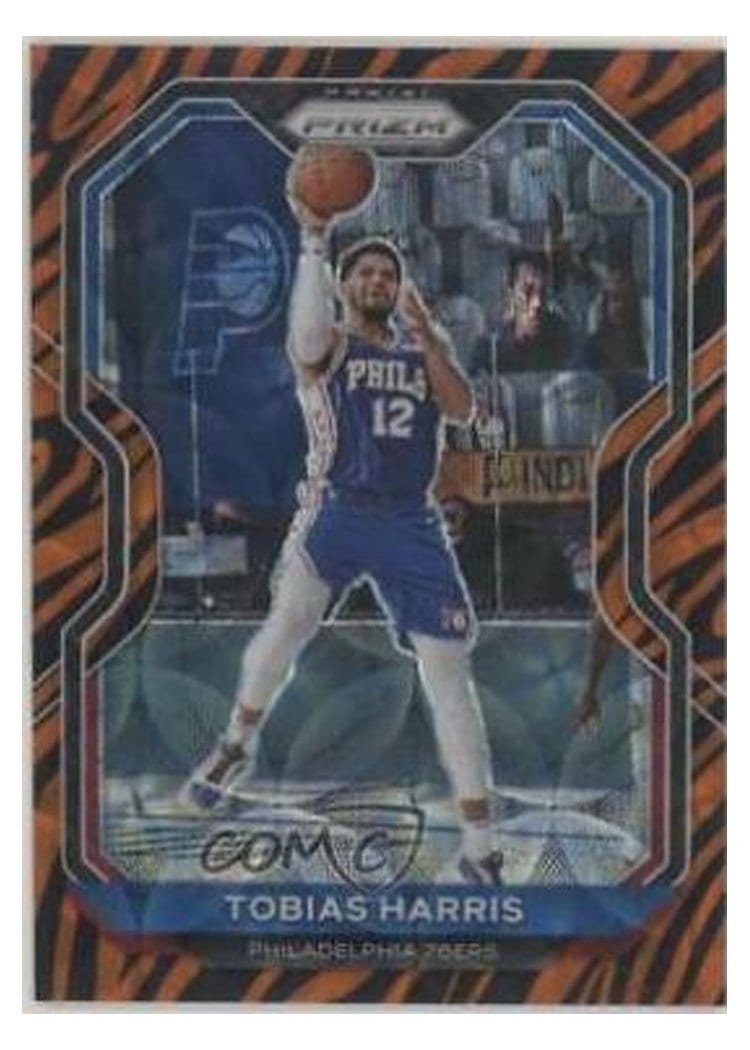 2020-21 Panini Prizm Base Set Tobias Harris #202 card
