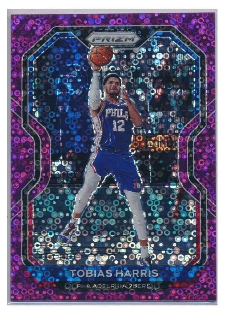 2020-21 Panini Prizm Base Set Tobias Harris #202 card
