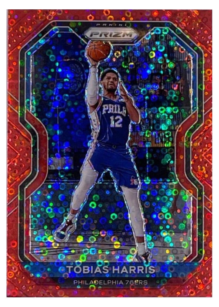 2020-21 Panini Prizm Base Set Tobias Harris #202 card