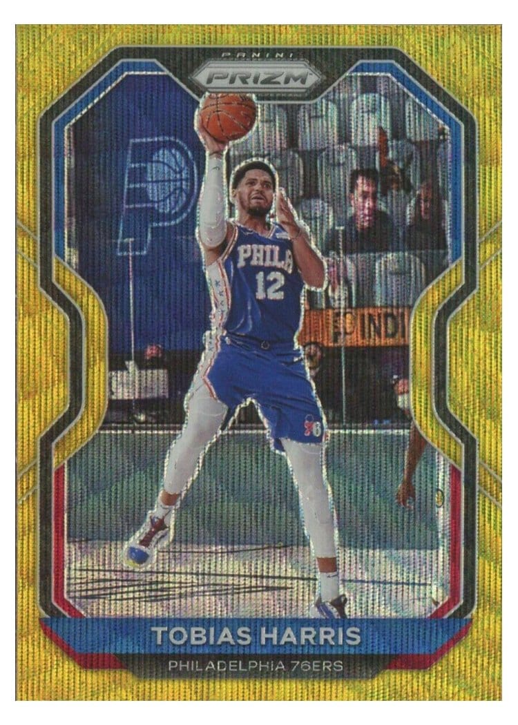 2020-21 Panini Prizm Base Set Tobias Harris #202 card