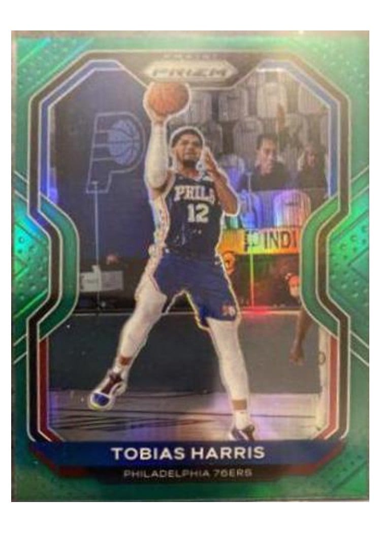 2020-21 Panini Prizm Base Set Tobias Harris #202 card