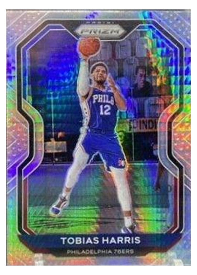 2020-21 Panini Prizm Base Set Tobias Harris #202 card