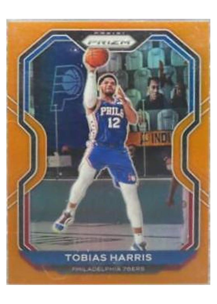2020-21 Panini Prizm Base Set Tobias Harris #202 card