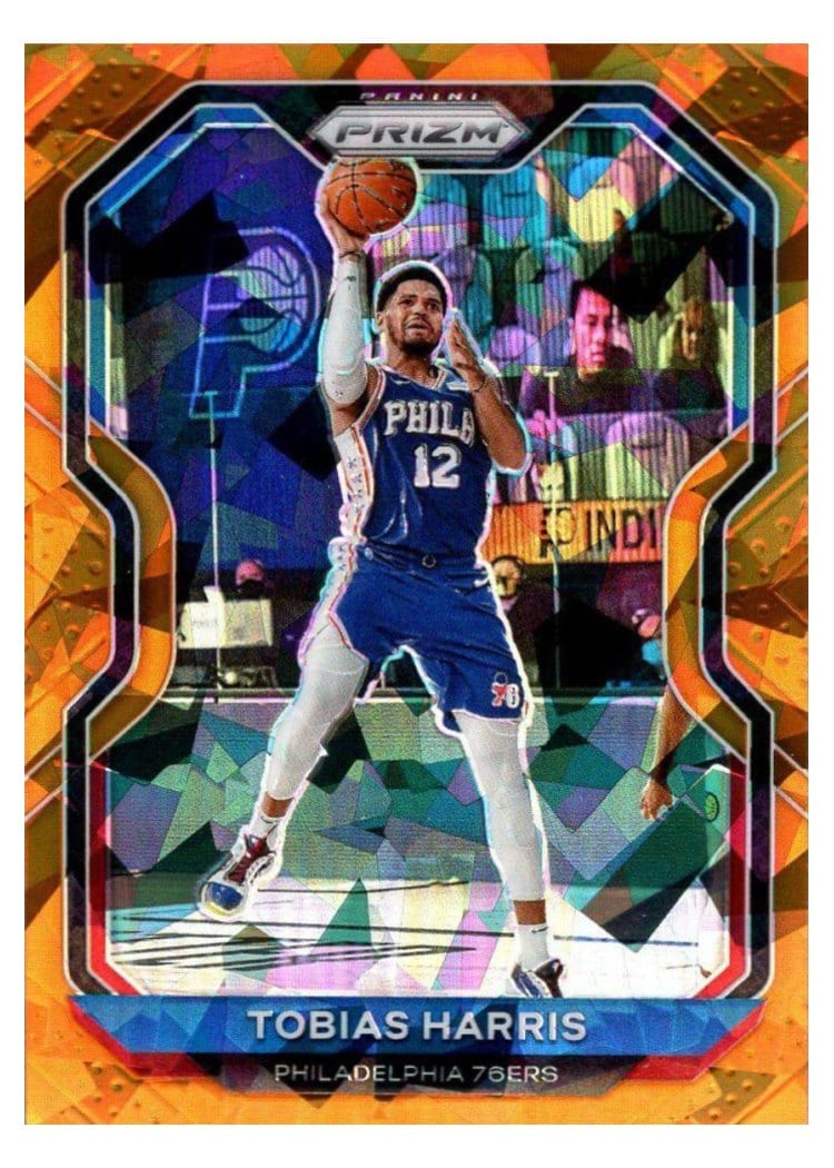 2020-21 Panini Prizm Base Set Tobias Harris #202 card