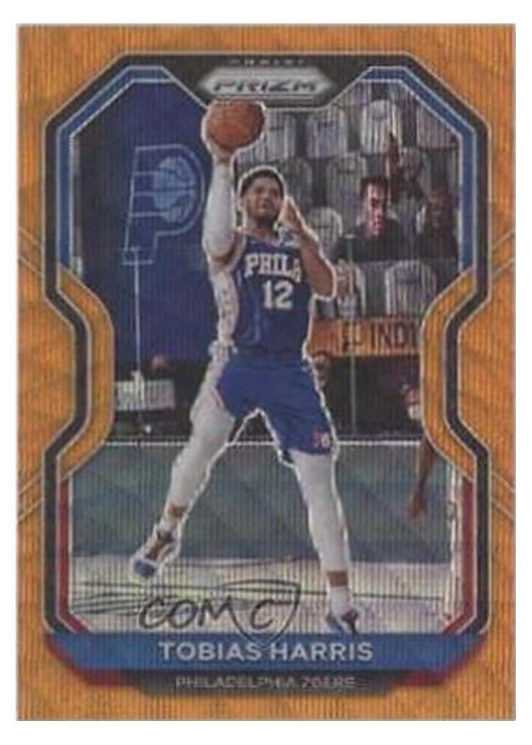 2020-21 Panini Prizm Base Set Tobias Harris #202 card