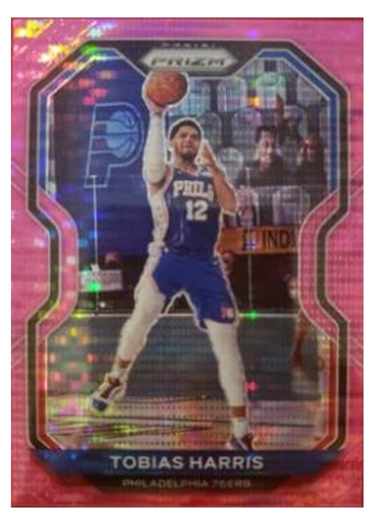 2020-21 Panini Prizm Base Set Tobias Harris #202 card