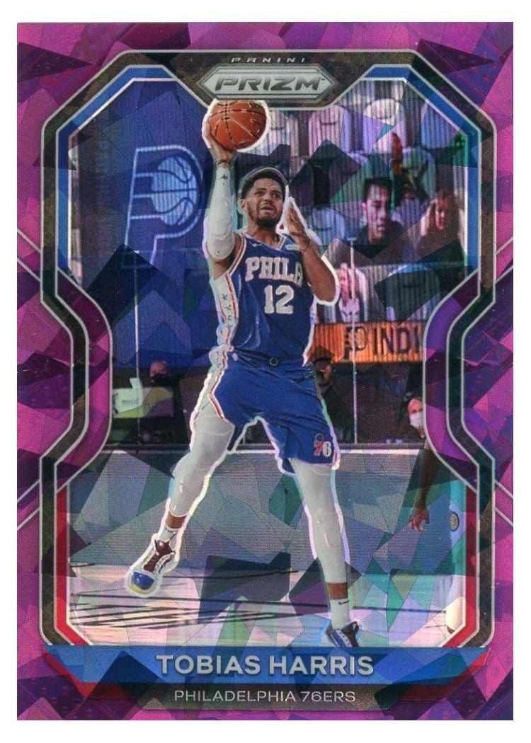 2020-21 Panini Prizm Base Set Tobias Harris #202 card