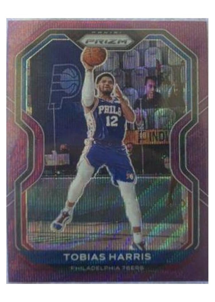 2020-21 Panini Prizm Base Set Tobias Harris #202 card