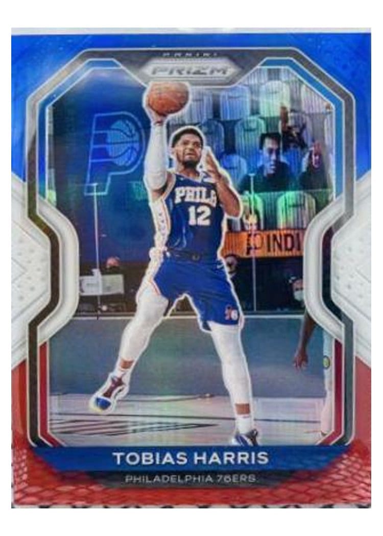 2020-21 Panini Prizm Base Set Tobias Harris #202 card