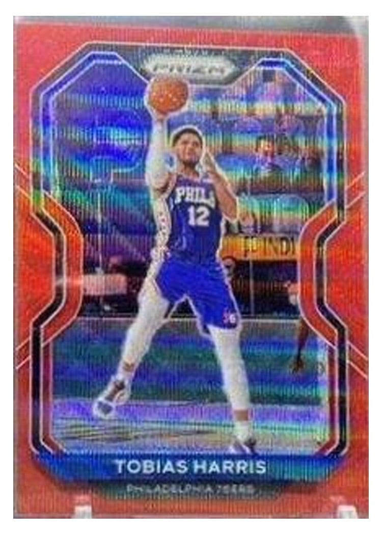 2020-21 Panini Prizm Base Set Tobias Harris #202 card
