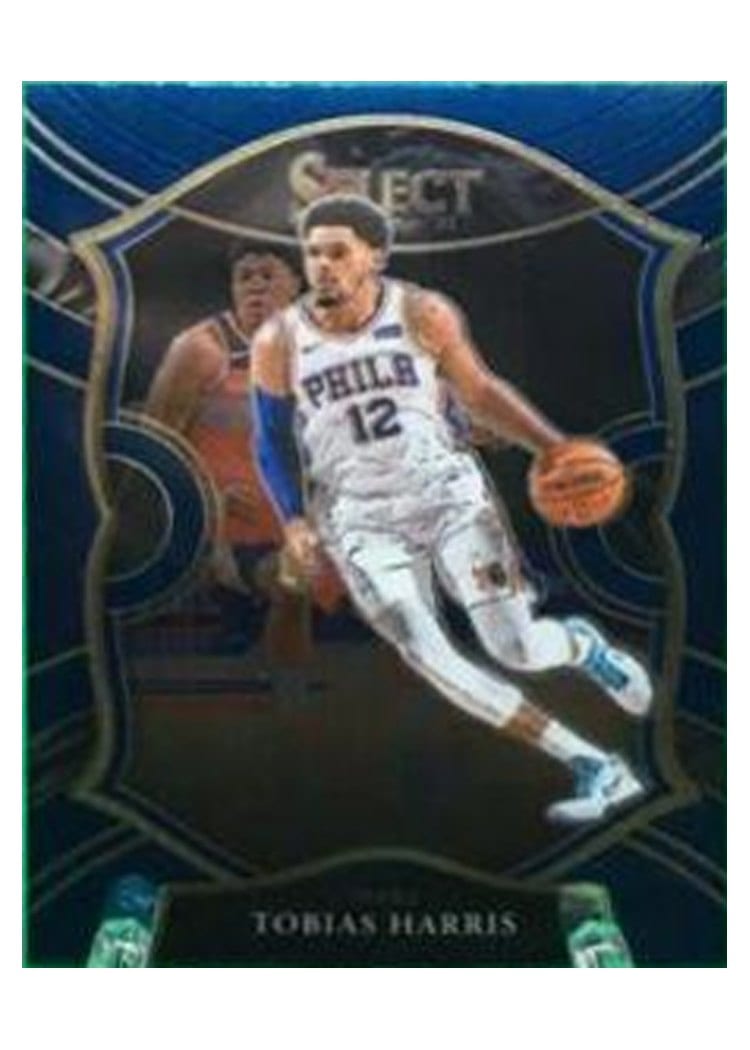 2020-21 Panini Select Base Set Tobias Harris #11 card