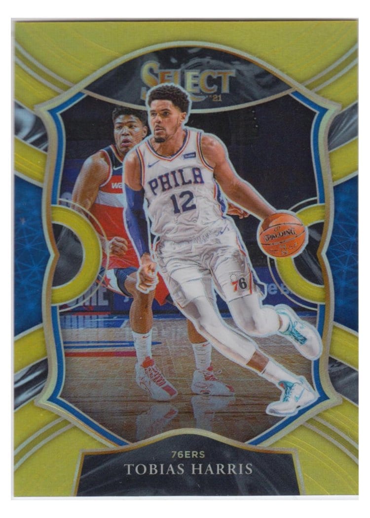 2020-21 Panini Select Base Set Tobias Harris #11 card