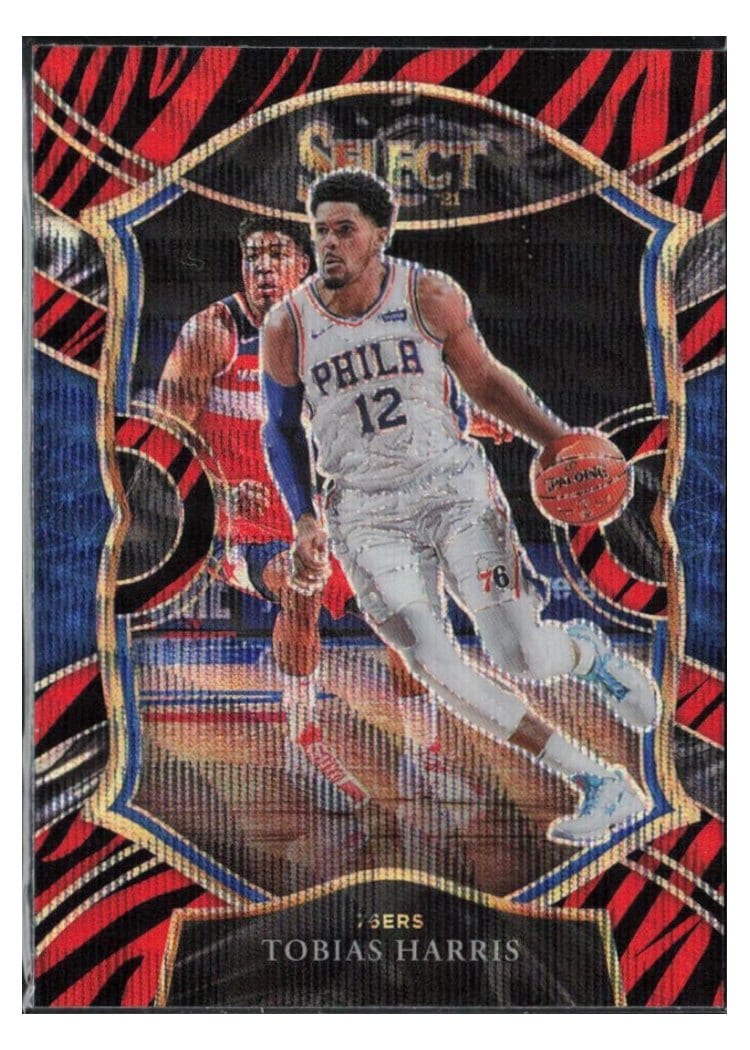 2020-21 Panini Select Base Set Tobias Harris #11 card