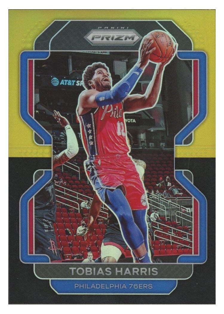2021-22 Panini Prizm Base Set Tobias Harris #145 card