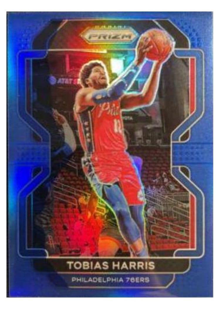 2021-22 Panini Prizm Base Set Tobias Harris #145 card