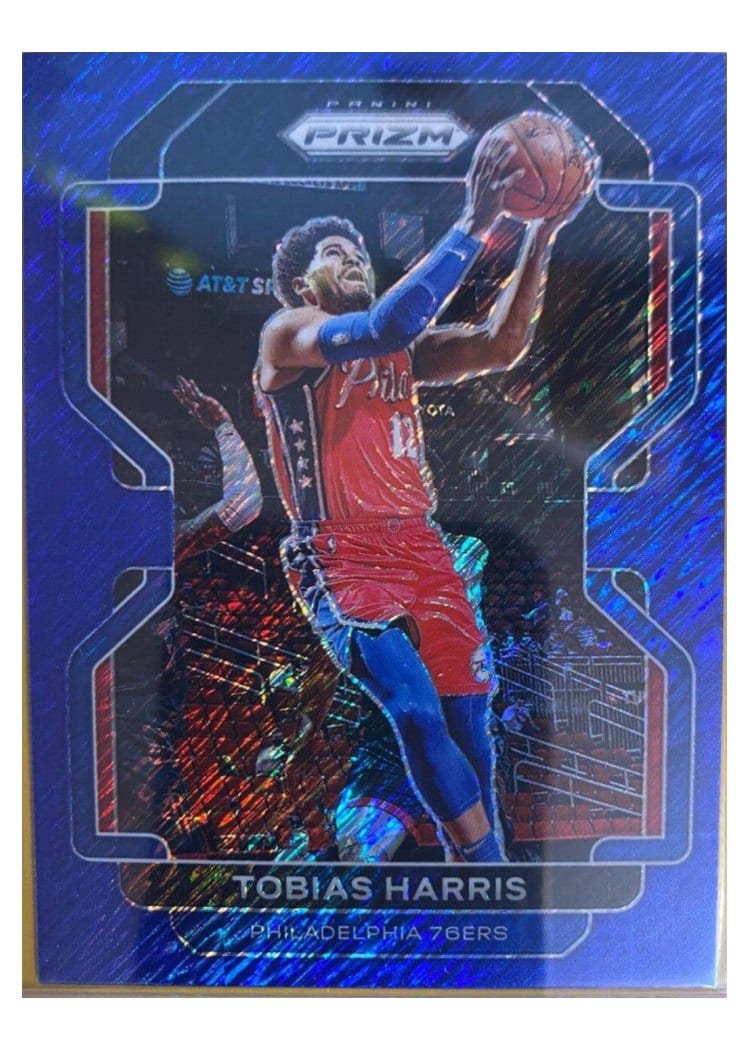 2021-22 Panini Prizm Base Set Tobias Harris #145 card