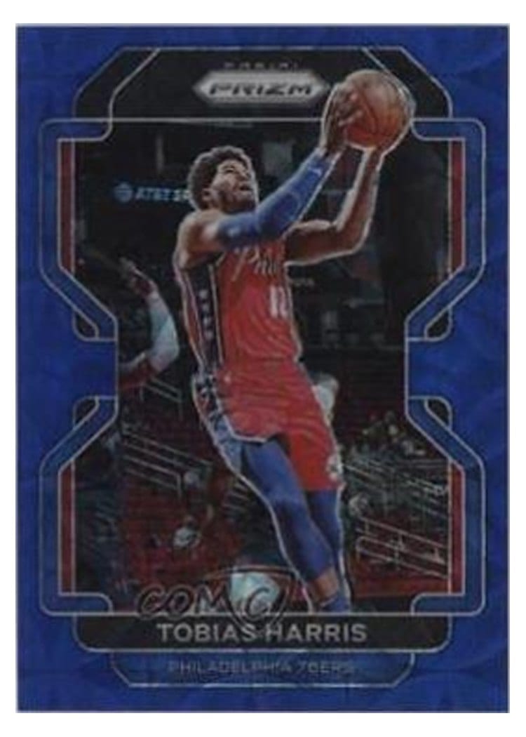 2021-22 Panini Prizm Base Set Tobias Harris #145 card