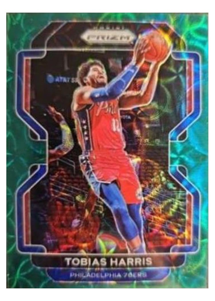 2021-22 Panini Prizm Base Set Tobias Harris #145 card