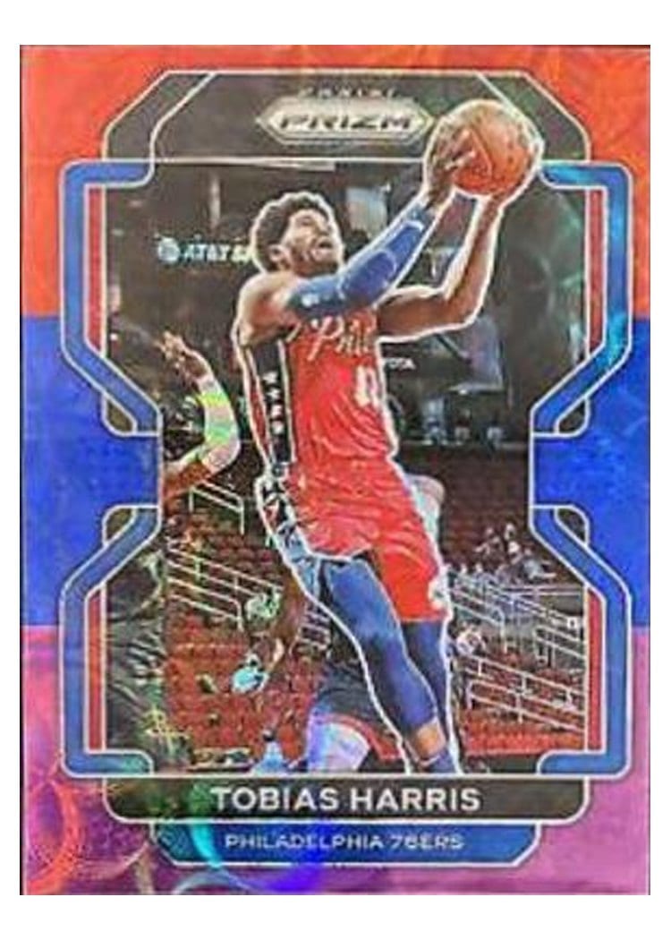 2021-22 Panini Prizm Base Set Tobias Harris #145 card
