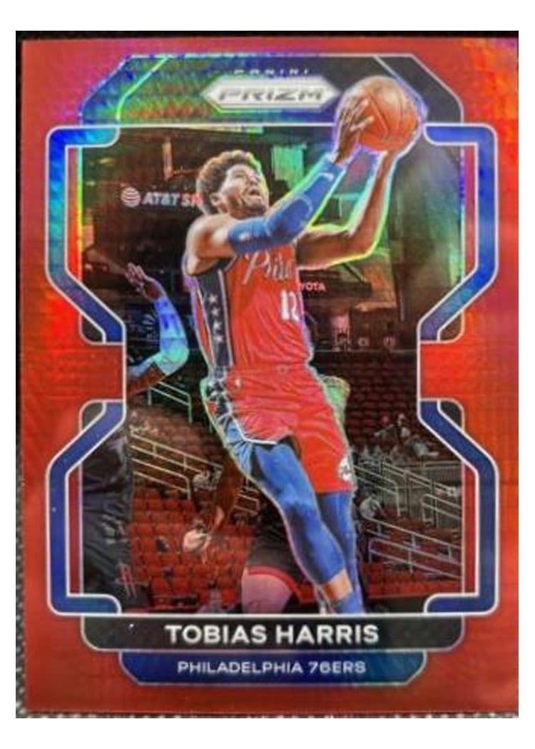 2021-22 Panini Prizm Base Set Tobias Harris #145 card