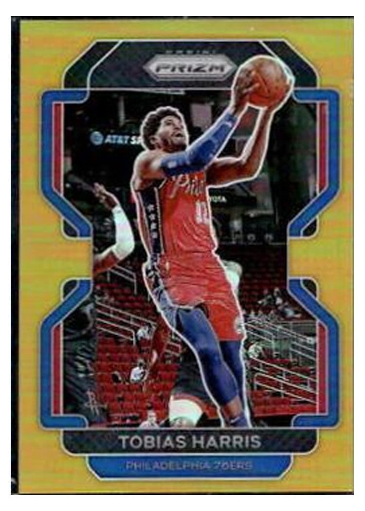 2021-22 Panini Prizm Base Set Tobias Harris #145 card