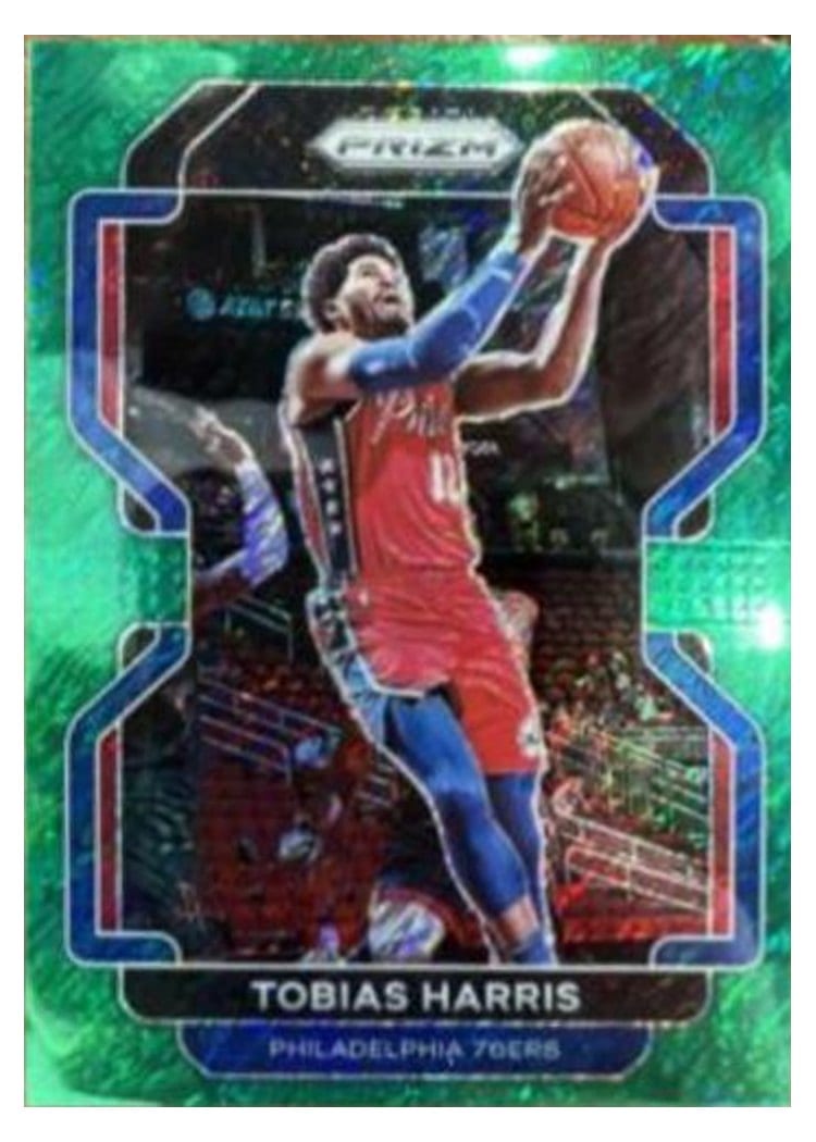 2021-22 Panini Prizm Base Set Tobias Harris #145 card