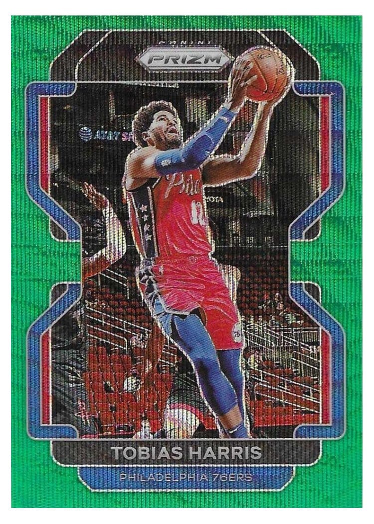 2021-22 Panini Prizm Base Set Tobias Harris #145 card