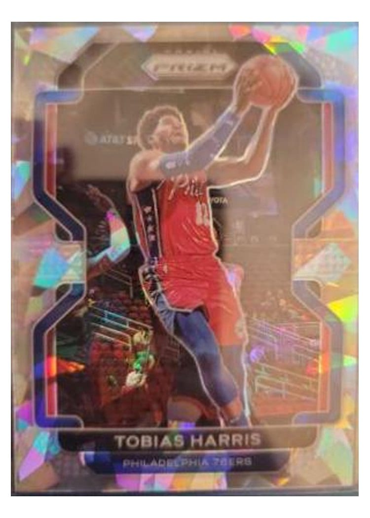 2021-22 Panini Prizm Base Set Tobias Harris #145 card