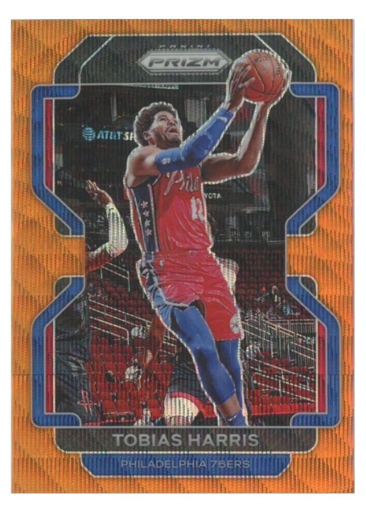 2021-22 Panini Prizm Base Set Tobias Harris #145 card