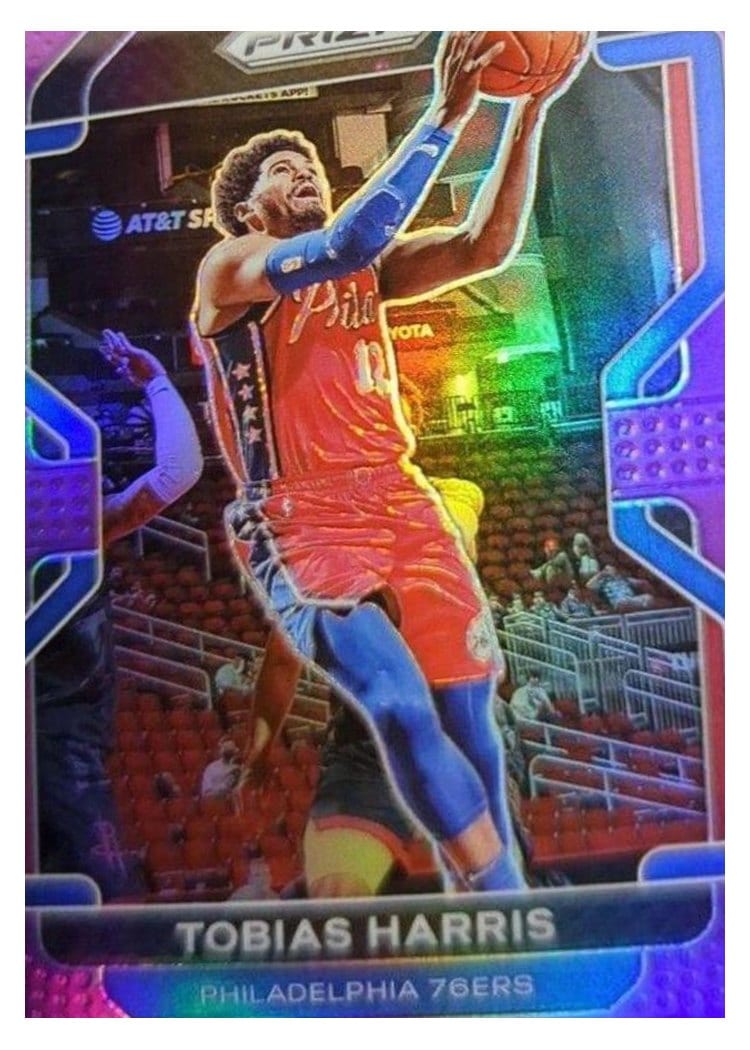 2021-22 Panini Prizm Base Set Tobias Harris #145 card
