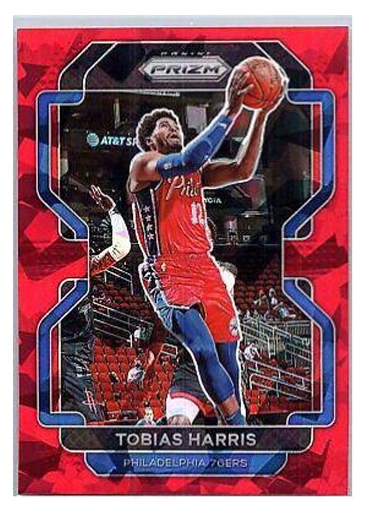 2021-22 Panini Prizm Base Set Tobias Harris #145 card