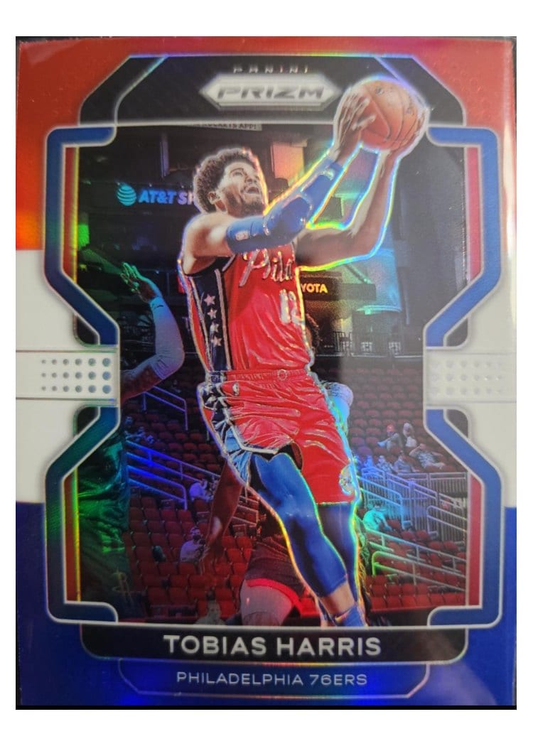 2021-22 Panini Prizm Base Set Tobias Harris #145 card