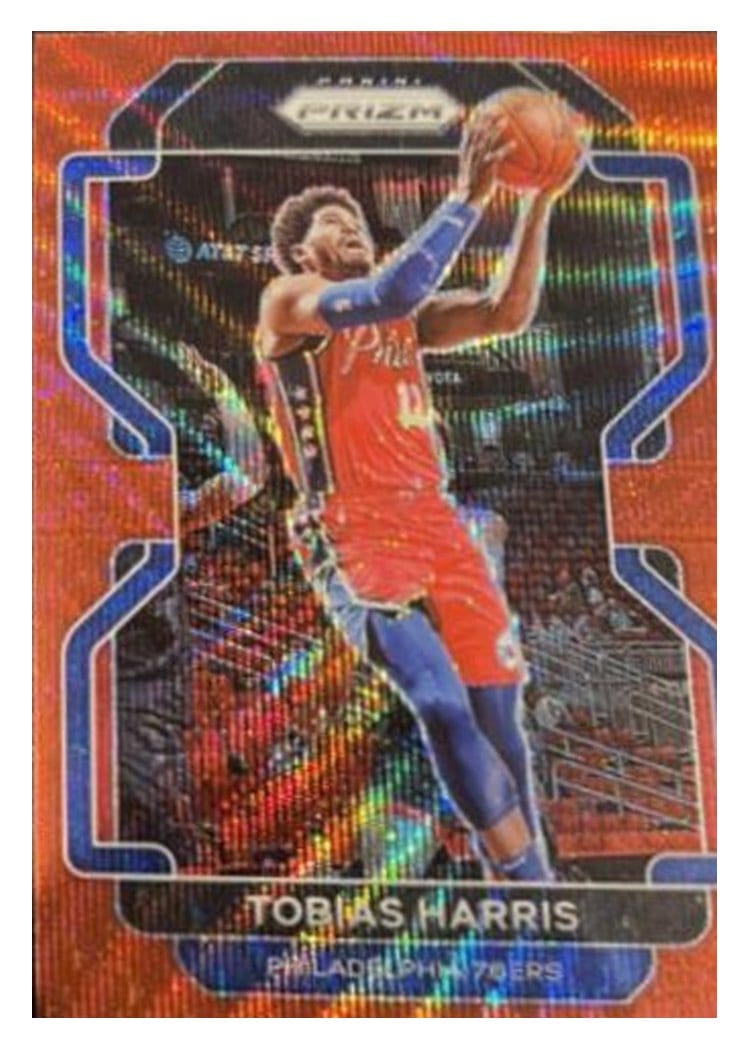 2021-22 Panini Prizm Base Set Tobias Harris #145 card