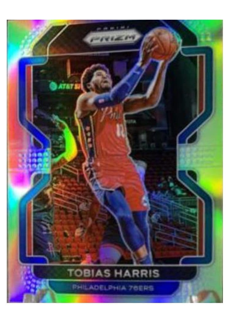 2021-22 Panini Prizm Base Set Tobias Harris #145 card